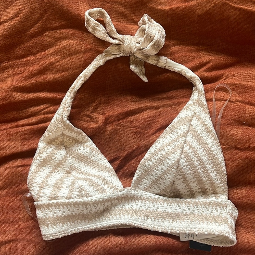 hollister triangle bathing suit